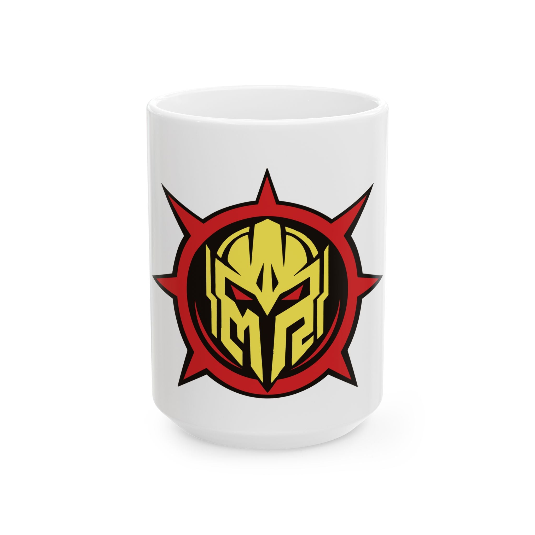 Mystermash Productions Logo Mug - Custom Ceramic Coffee Cup (11oz / 15oz) - Dishwasher & Microwave Safe