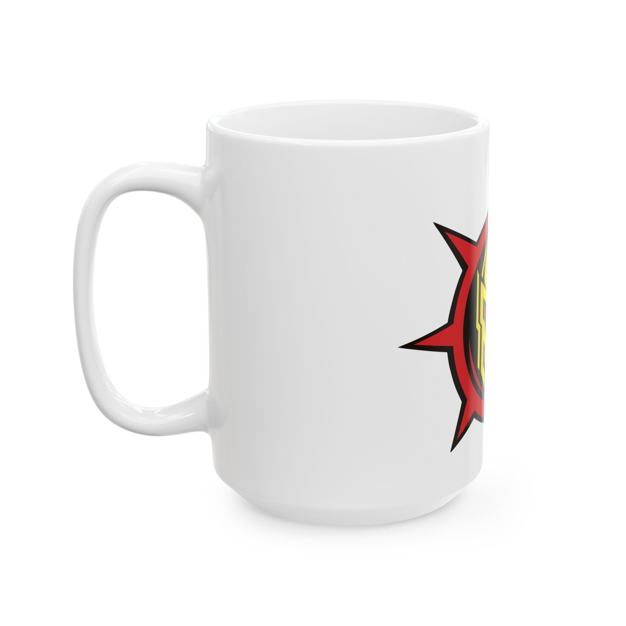 Mystermash Productions Logo Mug - Custom Ceramic Coffee Cup (11oz / 15oz) - Dishwasher & Microwave Safe