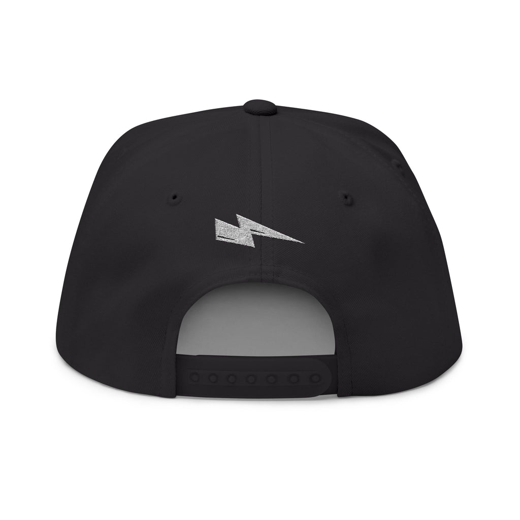 Skeleton Boss Flat Bill Snapback Hat – Luxury Streetwear Skull Cap | SB Embroidered Snapback