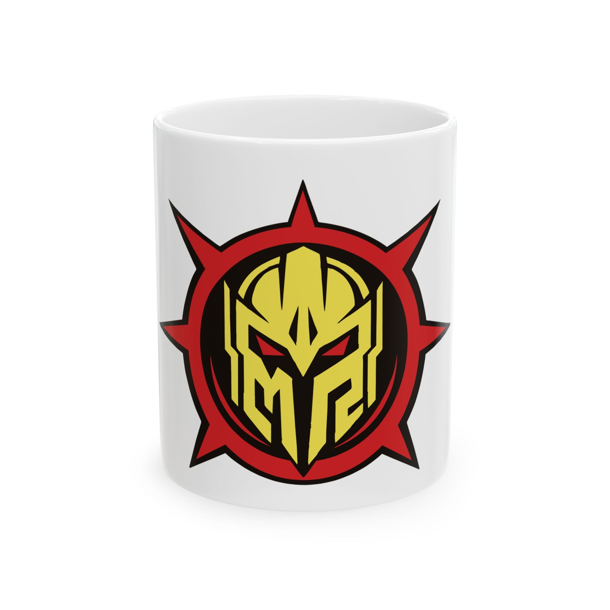 Mystermash Productions Logo Mug - Custom Ceramic Coffee Cup (11oz / 15oz) - Dishwasher & Microwave Safe