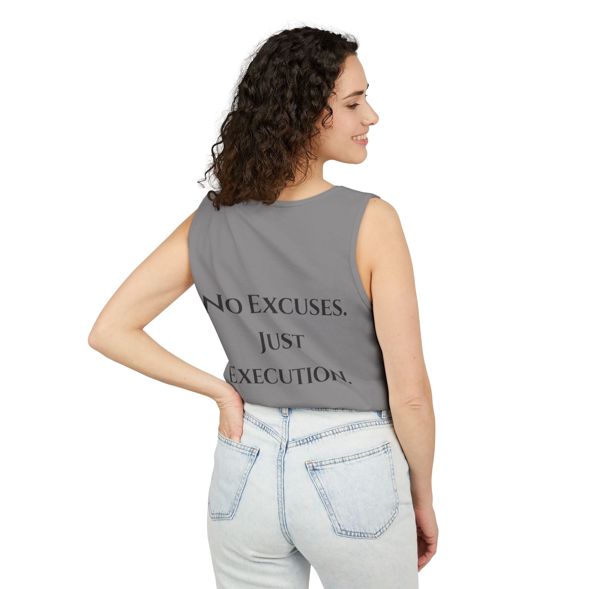 Mystermash “No Excuses Just Execution” Tank Top