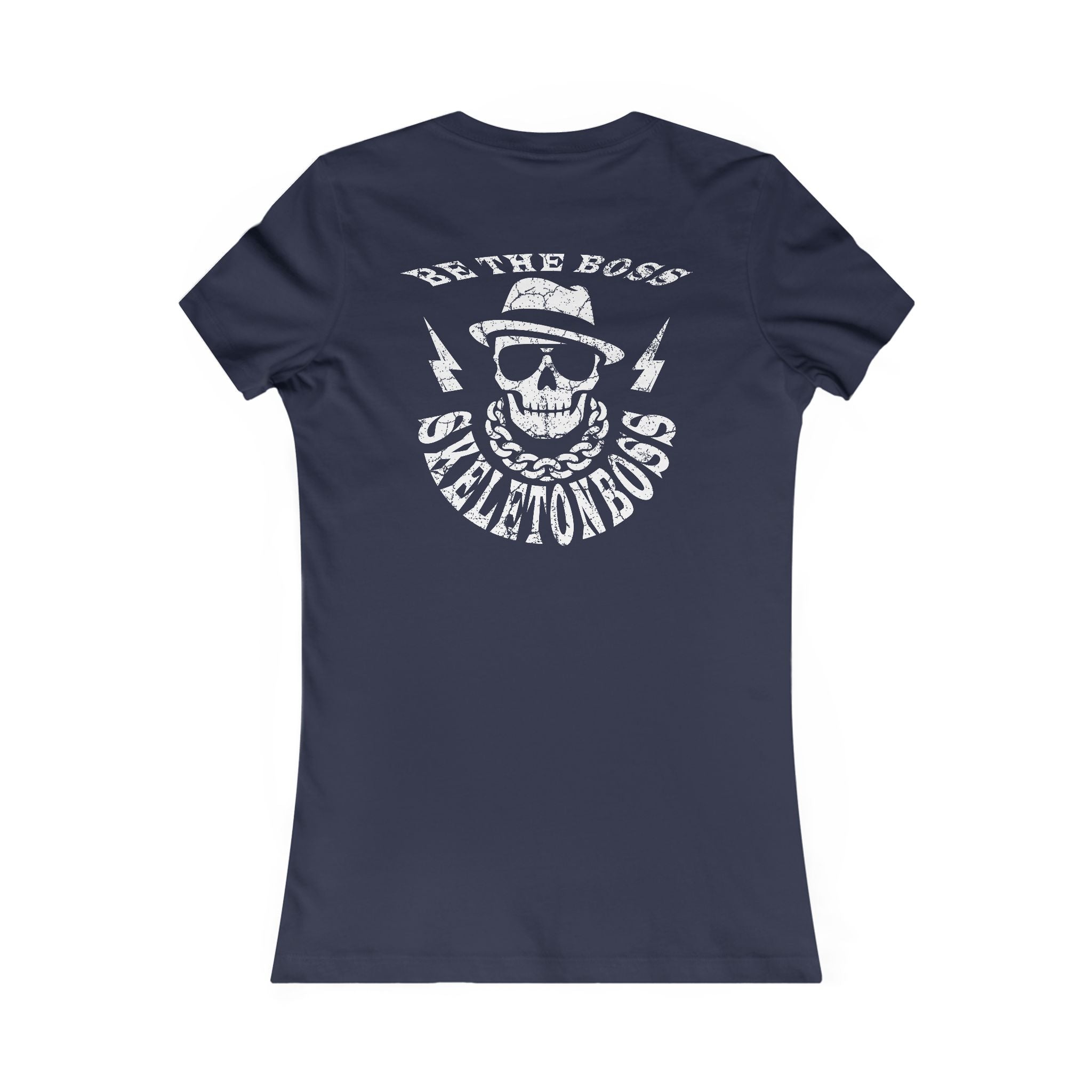 Skeleton Boss “Be The Boss” Women's Motivational Skull T-Shirt | Mystermash Productions