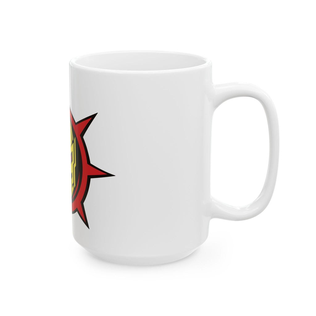 Mystermash Productions Logo Mug - Custom Ceramic Coffee Cup (11oz / 15oz) - Dishwasher & Microwave Safe