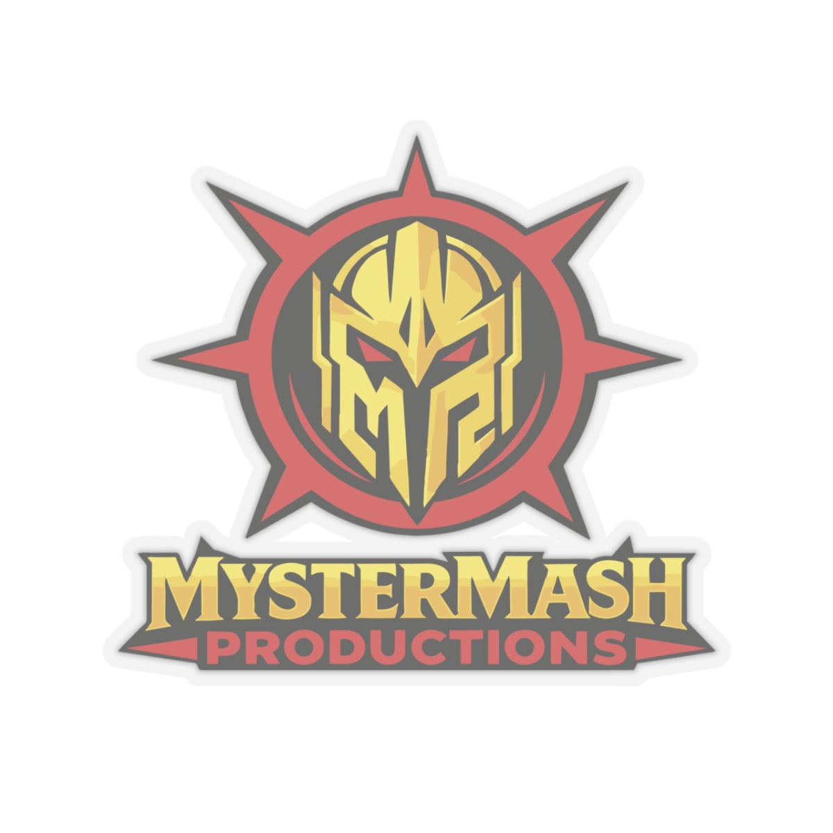 Mystermash Elite Helmet Emblem Kiss-Cut Sticker