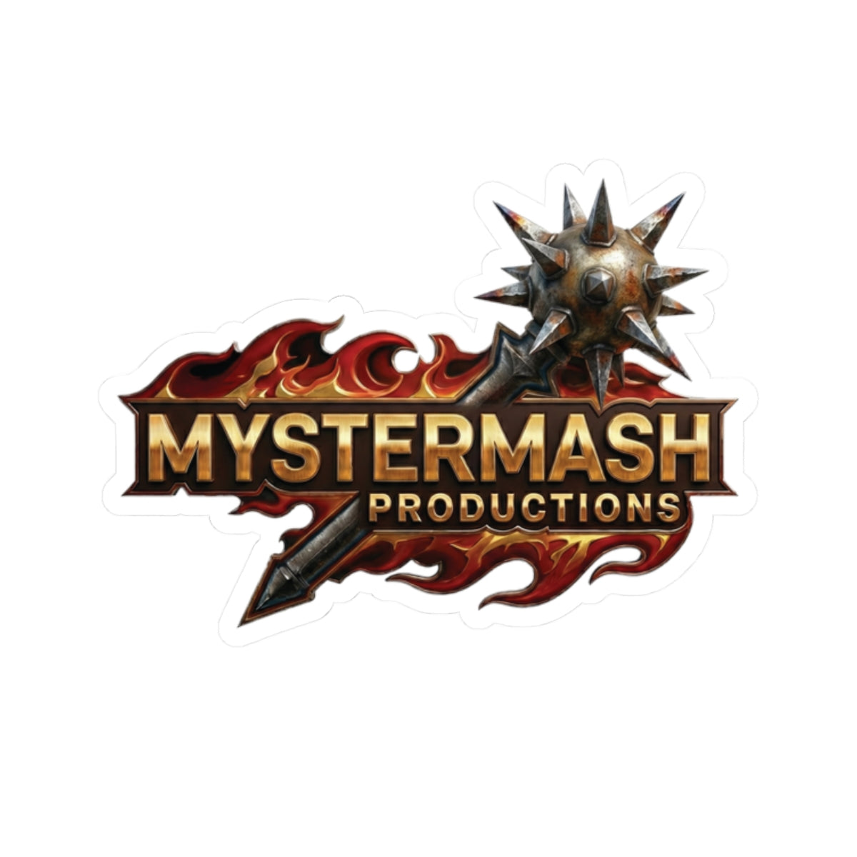 Mystermash Origins Logo Sticker – Limited Edition Vinyl Decal