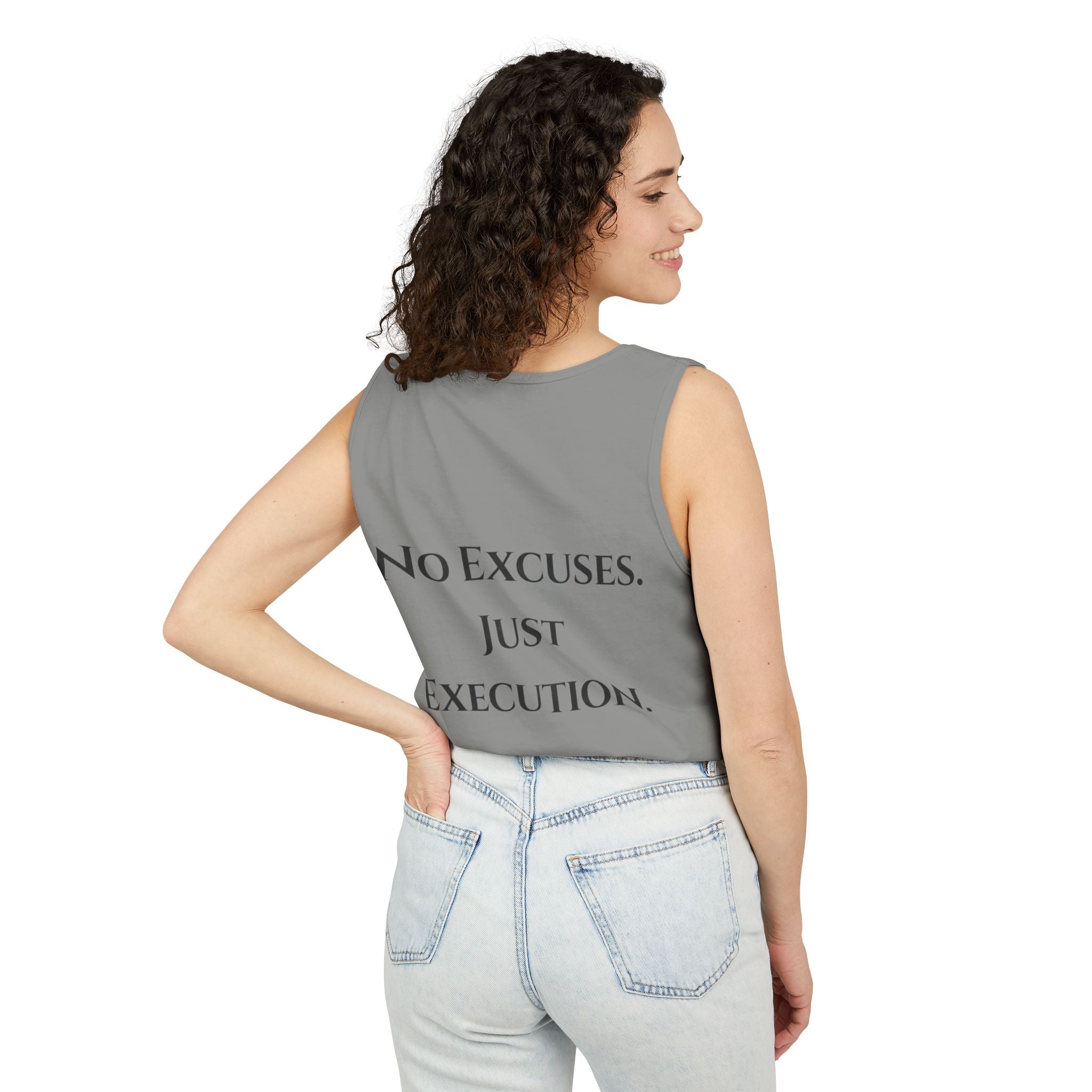 Mystermash “No Excuses Just Execution” Tank Top