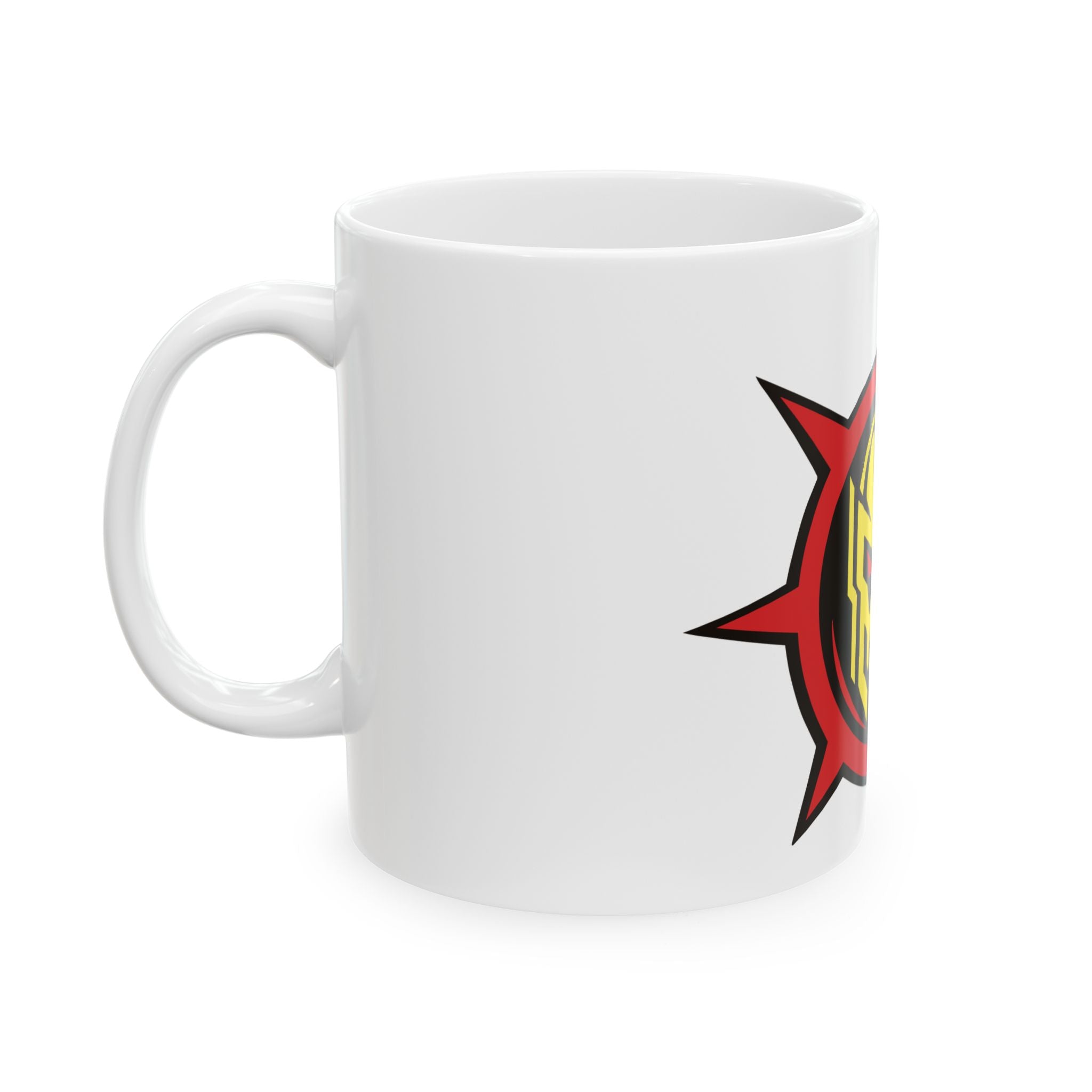 Mystermash Productions Logo Mug - Custom Ceramic Coffee Cup (11oz / 15oz) - Dishwasher & Microwave Safe