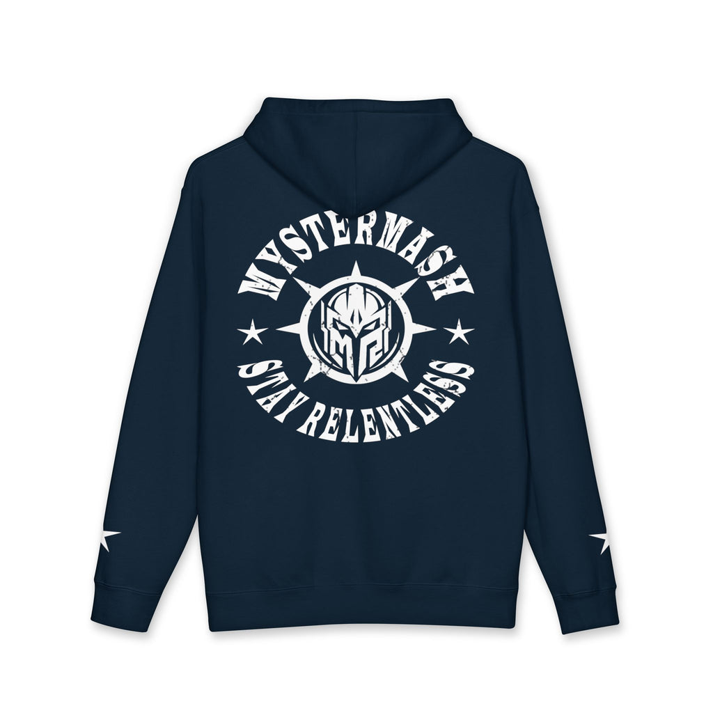 Mystermash “Stay Relentless” Heavyweight Hoodie – Motivational Streetwear Sweatshirt