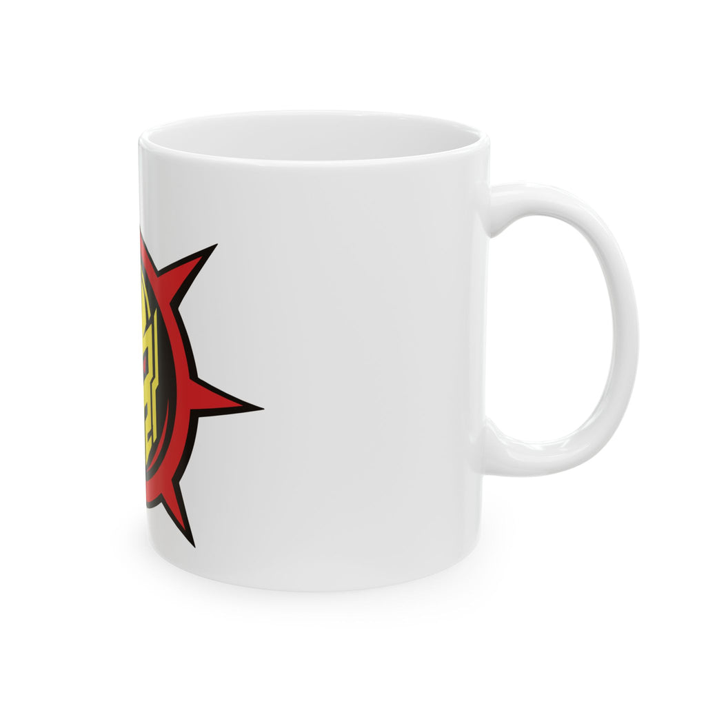 Mystermash Productions Logo Mug - Custom Ceramic Coffee Cup (11oz / 15oz) - Dishwasher & Microwave Safe