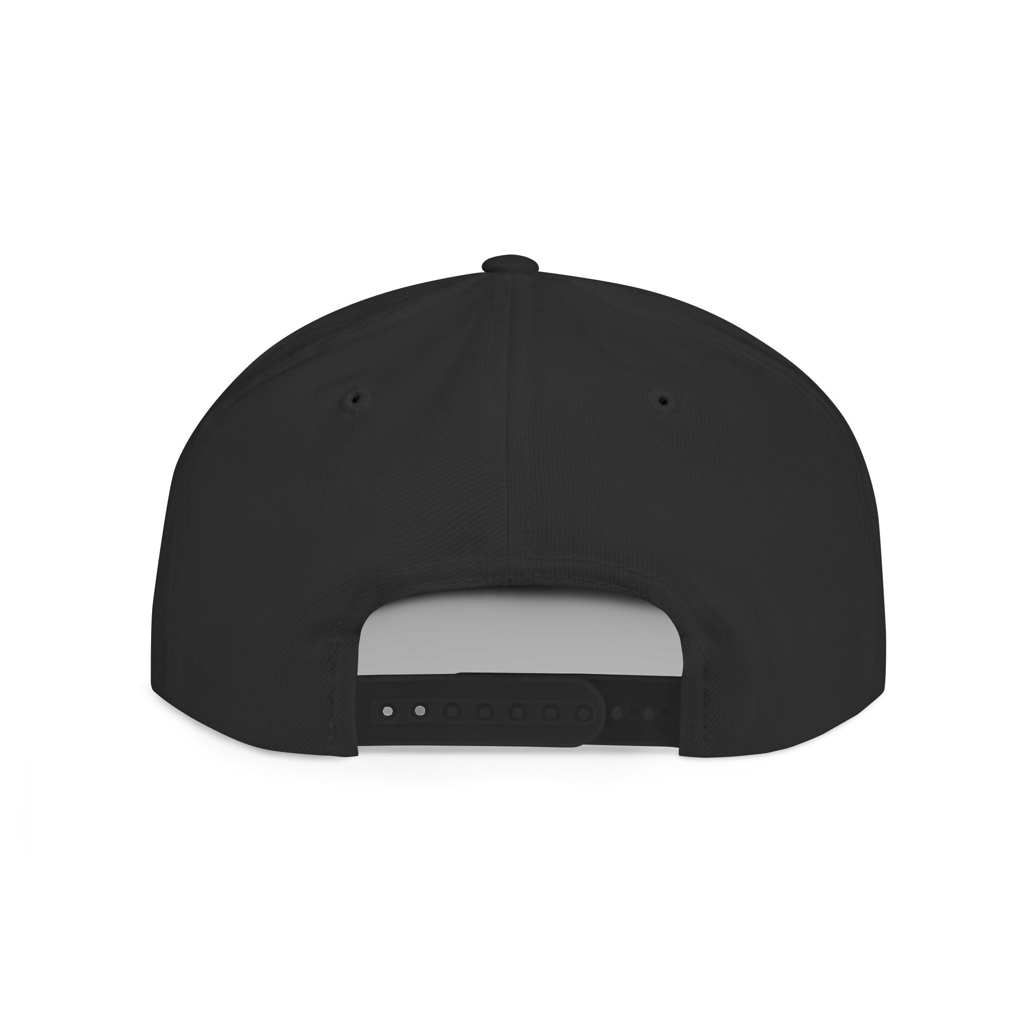 Skeleton Boss Logo Snapback – Flat Bill Hustle Mindset Hat