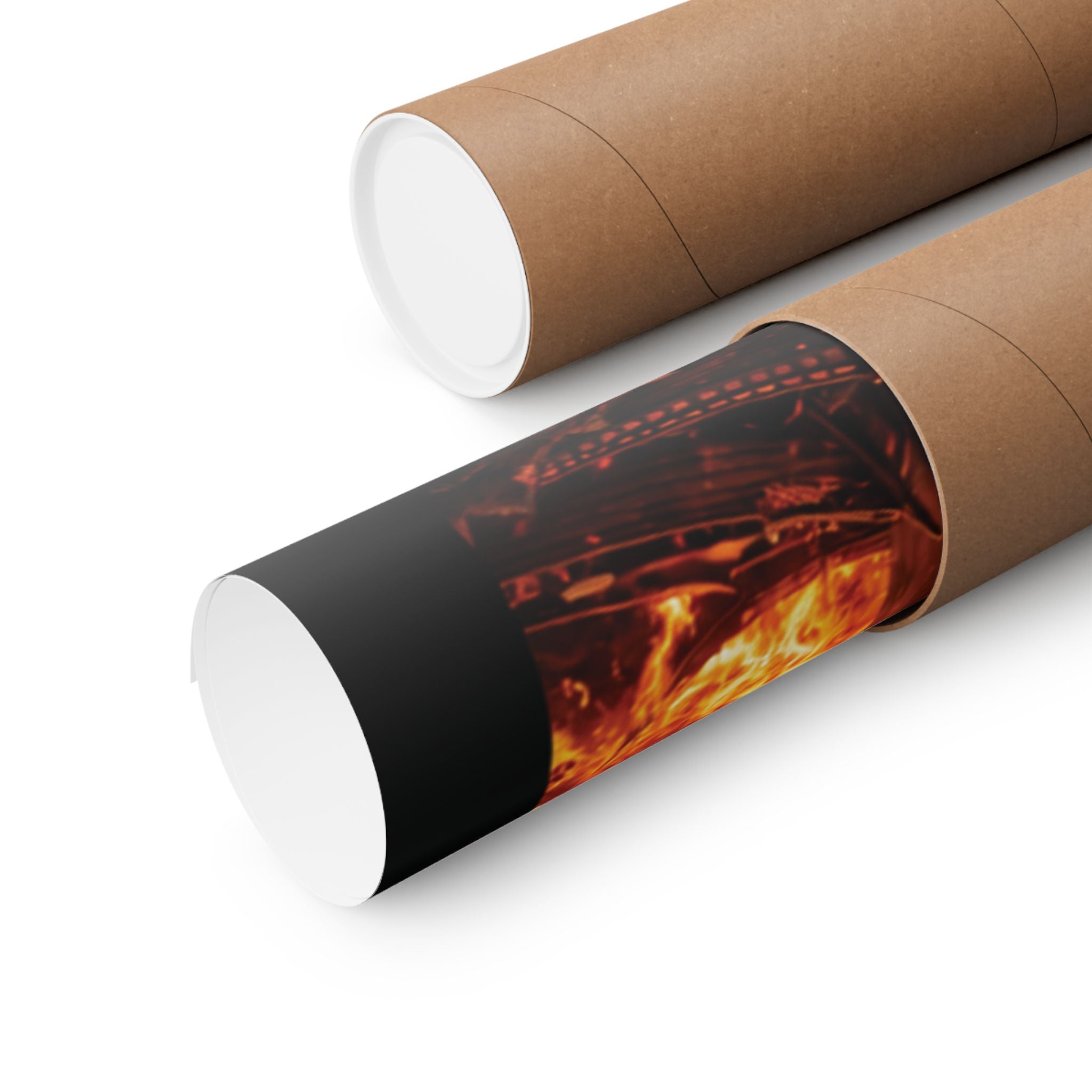 Skeleton Boss Motivational Poster – Dark Aesthetic Wall Art | No Fear No Retreat Quote | Cinematic Skull Artwork | Office Gym Decor | Mystermash Productions