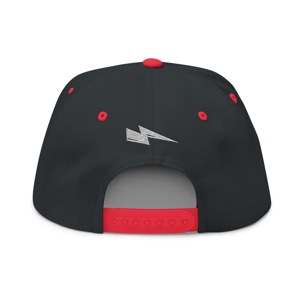 Skeleton Boss Flat Bill Snapback Hat – Luxury Streetwear Skull Cap | SB Embroidered Snapback