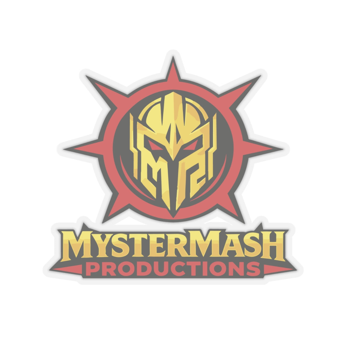 Mystermash Elite Helmet Emblem Kiss-Cut Sticker