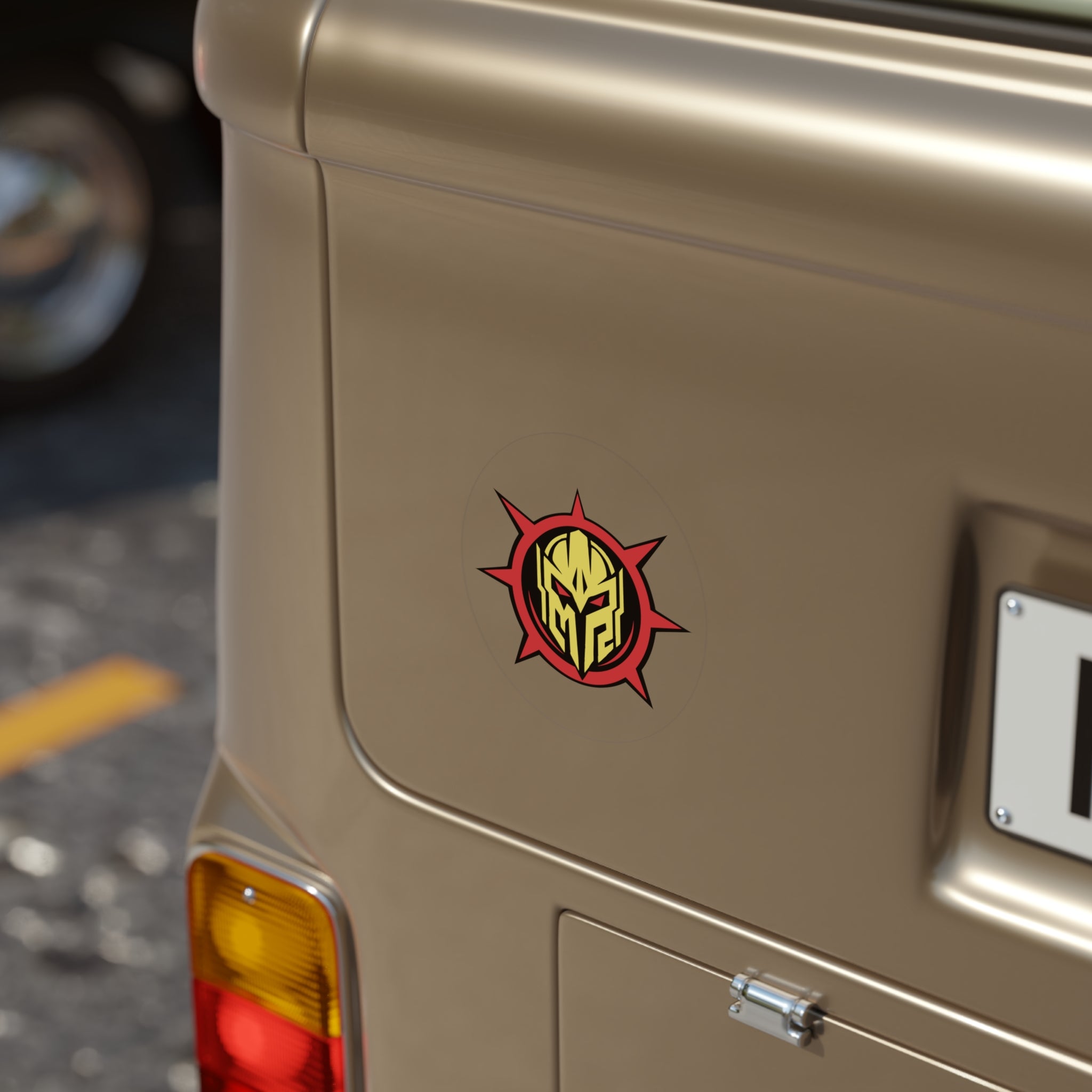 Mystermash Logo Sticker – Premium Outdoor Vinyl Decal (Laptop, Car, Gaming)